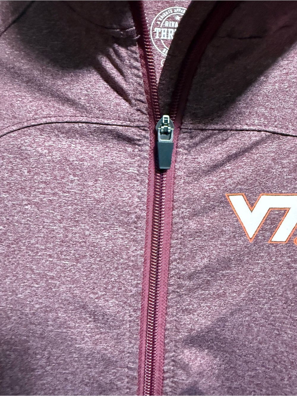 Virginia Tech Hokies Rivalry Threads 91 Full Zip Performance Jacket - Picture 4 of 7